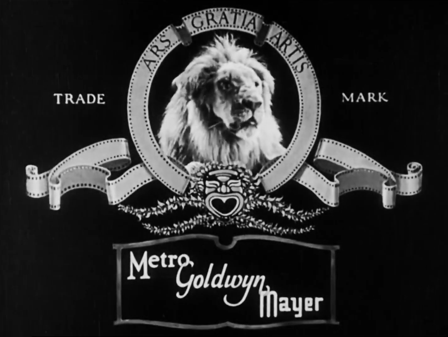 Первое появление рычащего льва MGM на киноэкране