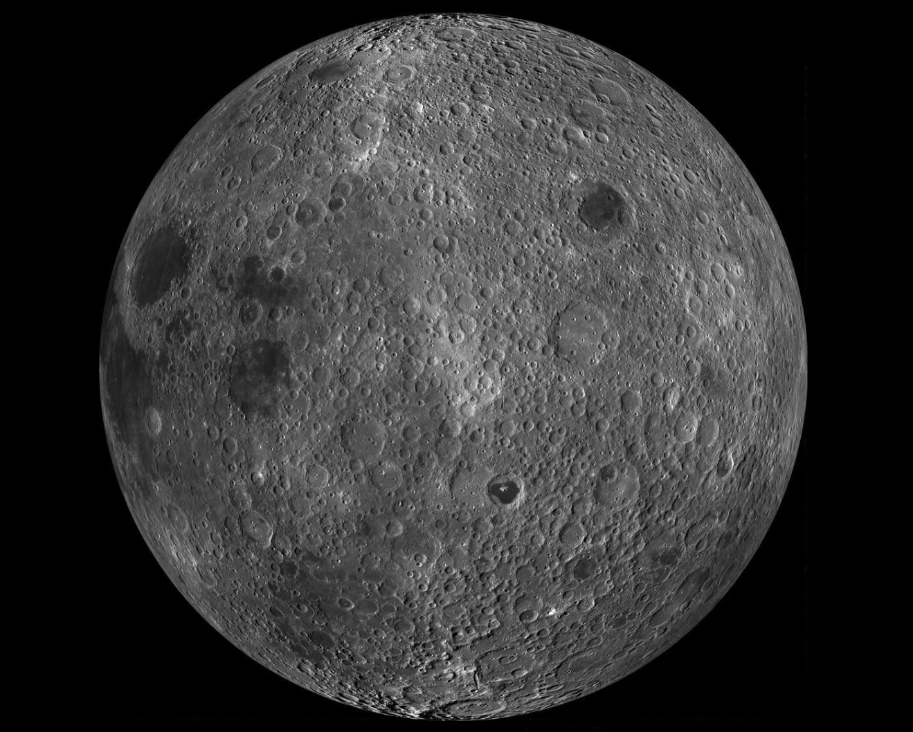 Первая в мире фотография обратной стороны Луны